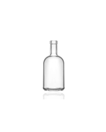 350ml glass Apollo spirit bottle with a cork, perfect for premium spirits, liqueurs, and homemade gins, vodka, and whiskey. Elegant and high-quality design