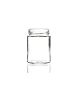 314ml glass deep premium food jar available with 70mm deep caps