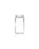 500ml flint glass premium food jar with deep twist-off lids, perfect for jam, jellies, chutney, and preserves. Available in low quantities or bulk wholesale
