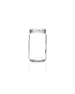 300ml glass food jar with a twist-off lid, perfect for chutneys, homemade jams, pickles, and preserves. Available in wholesale pallets for bulk orders and commercial food production