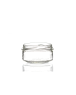 190ml condiment glass jar with twist off lid 