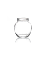 210ml flint globe glass jar with a twist-off lid, perfect for preserves, chutneys, and jams. This uniquely shaped jar is ideal for all types of preserving and canning recipes and is available in low quantities or bulk wholesale.