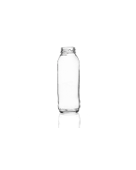 250ml Glass Juice Bottle with Twist-Off Lid | 38mm Neck | Ideal for Juices, Milks, mineral water and Dressings