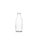 100ml glass milk bottle with twist off cap