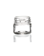 1oz glass mini jars, perfect for wedding favours, spices, and small treats. Available in wholesale pallets for bulk orders