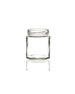 Our unique 190ml panelled jar with twist off lid is available to buy in low quantities as well as bulk wholesale units.  This round jam jar is the perfect glass container, it can be used for all types of preserving and canning recipes.
