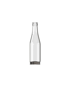 330ml vichy beer bottle with 26mm crown cap