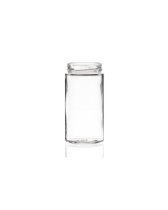 500ml flint glass premium food jar with deep twist-off lids, perfect for jam, jellies, chutney, and preserves. Available in low quantities or bulk wholesale