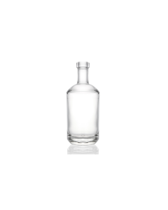 500ml glass Diabolo spirit bottle, a premium design ideal for gin, vodka, whiskey, homebrewing, and distilling. Sleek and versatile for various spirits