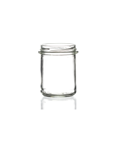 212ml Bonta Glass Jar With Twist Off Lid | Pack of 50 | Standard Glass Jars With Lids | Perfect for Jams, Jellies, Preserves, Chutneys