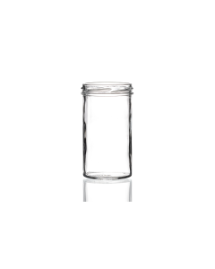 277ml flint Bonta glass jar with a twist-off lid, perfect for preserves, chutney, and jams. Ideal for all types of preserving and available in low quantities or bulk wholesale