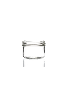 120ml condiment glass jar with twist off lid 