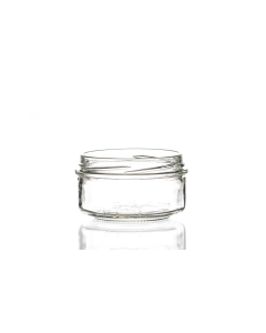 190ml condiment glass jar with twist off lid 
