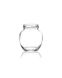 210ml flint globe glass jar with a twist-off lid, perfect for preserves, chutneys, and jams. This uniquely shaped jar is ideal for all types of preserving and canning recipes and is available in low quantities or bulk wholesale.