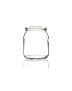 1lb flint glass honey jar with a screw cap, perfect for honey, sauces, jams, preserves, and spreads, featuring a unique hexagonal design, suitable for preserving and canning recipes. Available in low quantities or bulk wholesale