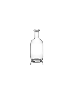 700ml glass Luna spirit bottle, a premium design ideal for gin, vodka, whiskey, homebrewing, and distilling. Elegant and versatile design