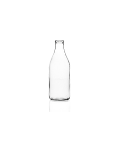 100ml glass milk bottle with twist off cap