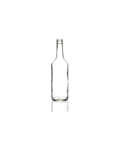 500ml glass mineral bottle with a screw lid, ideal for juices, cordials, shakes, and mineral water. Sleek, durable, and versatile design