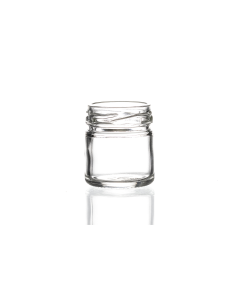 1.5oz or 43ml  flint glass mini jar, ideal for wedding favours, spices, and small treats with a clear and elegant design
