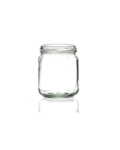 228ml flint glass mustard jar with a twist-off lid, perfect for storing mustards, chutneys, and sauces. Available in low quantities or bulk wholesale