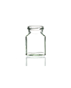 200ml square flint glass jar with twist-off lids, perfect for herbs, spices, jams, jellies, chutneys, and preserves. This versatile square jar is an excellent choice for all types of preserving and canning recipes and is available in low quantities or bul
