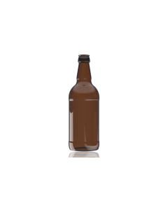 500ml Stubby beer bottle perfect for home brewing, available with crown caps in a range of colours  