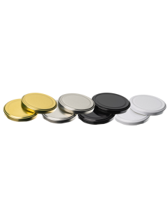 82mm  standard twist off lid perfect for jam jars lids. available in gold, silver, black, white, red and white gingham