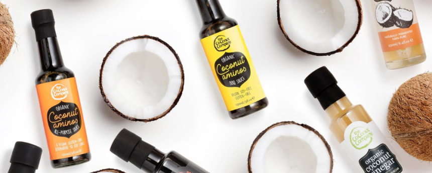 Jars and Bottles supply coconut company with their glassware